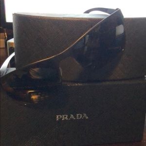 Prada sunglasses with case and box